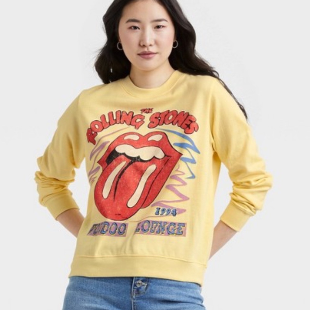 The Rolling Stones Voodoo Lounge Pullover Sweater